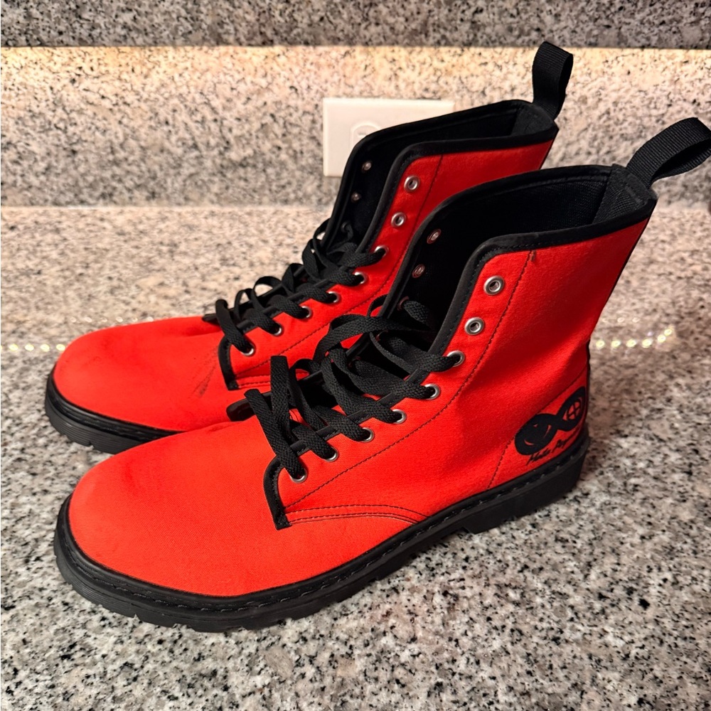 Red boots